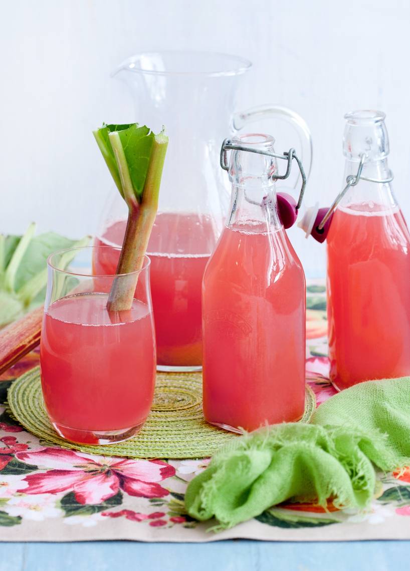 Rhabarbersaft