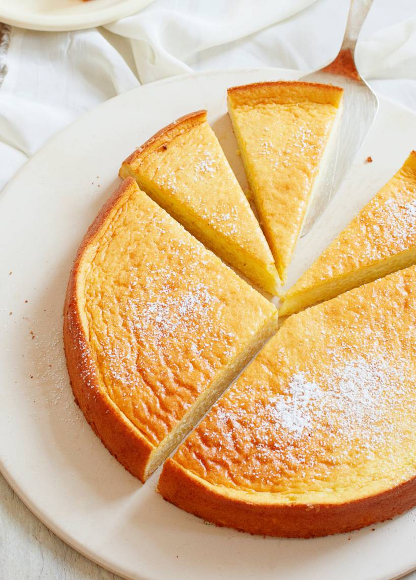 Risottokuchen mit Zitrusfrüchtekompott