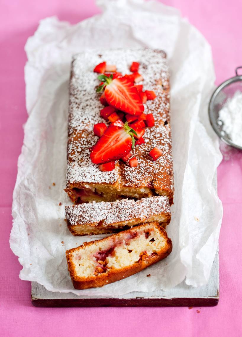 Erdbeerkuchen mit Ricotta