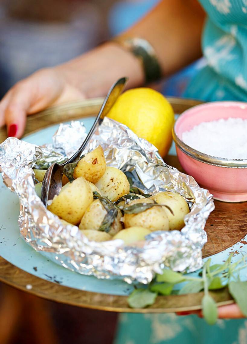 Folienkartoffeln vom Grill