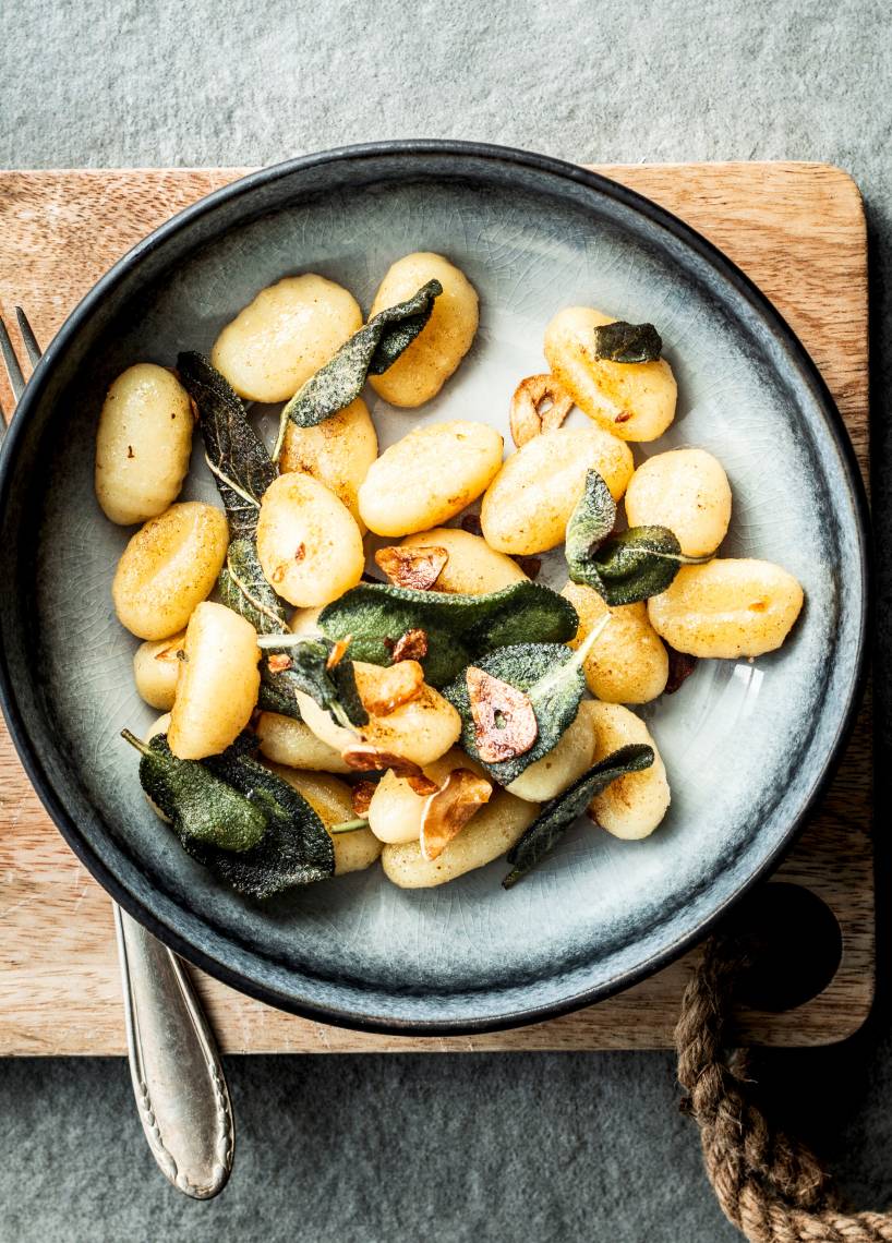 Gnocchi mit Salbei-Knoblauch-Butter