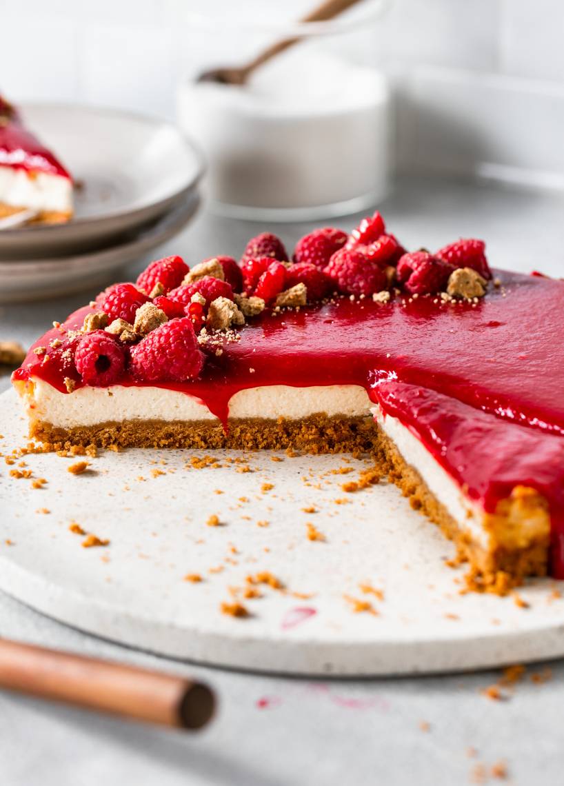 Himbeer-Cheesecake