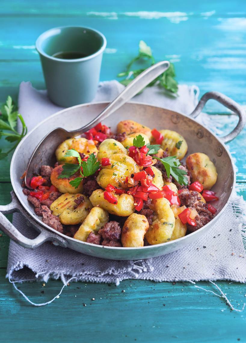 Gnocchi mit Hackfleisch und Paprika | ZauberMix