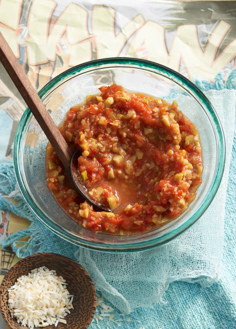 „Sauce Creole“ mit Tomaten und Chili