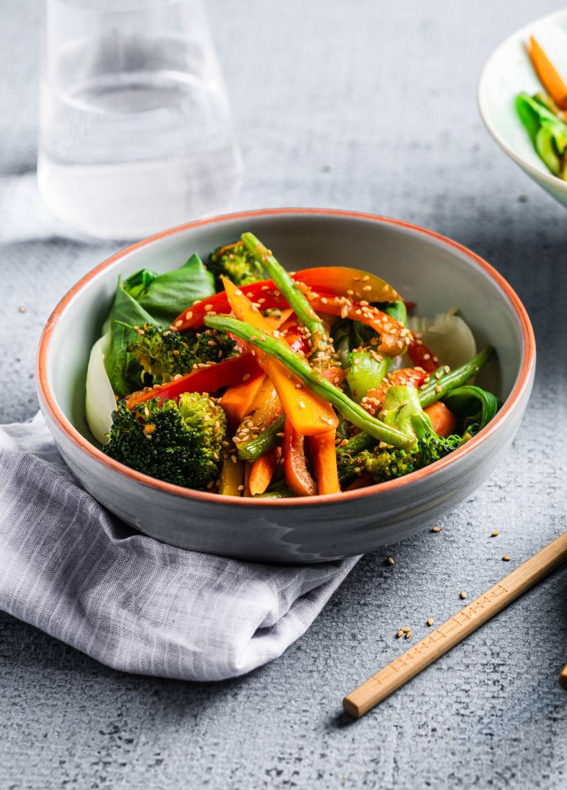 Asia-Gemüse aus dem Monsieur Cuisine