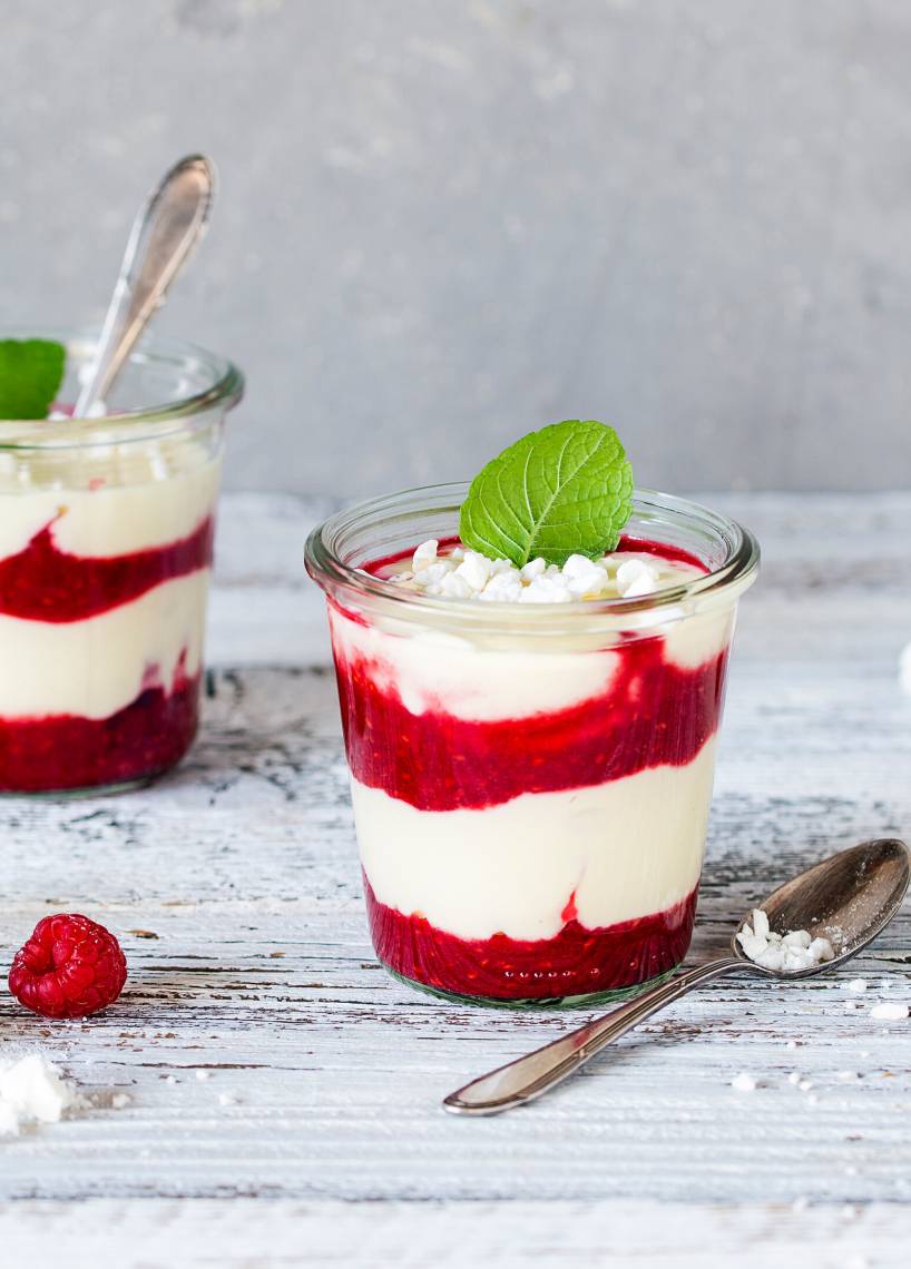 Blitz-Tiramisu mit Baiser-Crunch