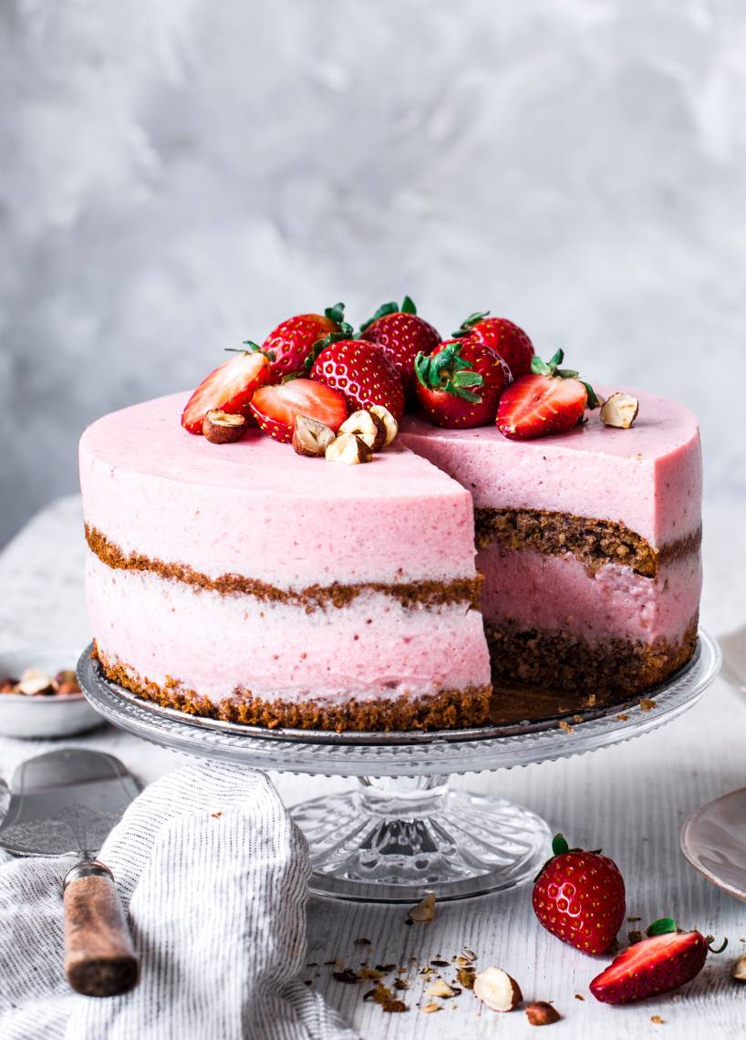 Cremige Erdbeer-Buttermilch-Torte | ZauberMix