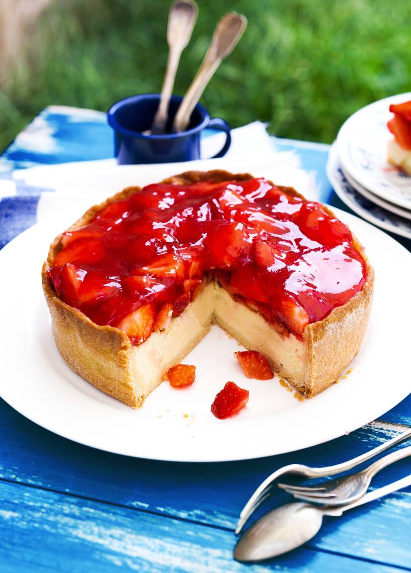 Erdbeer-Käsekuchen