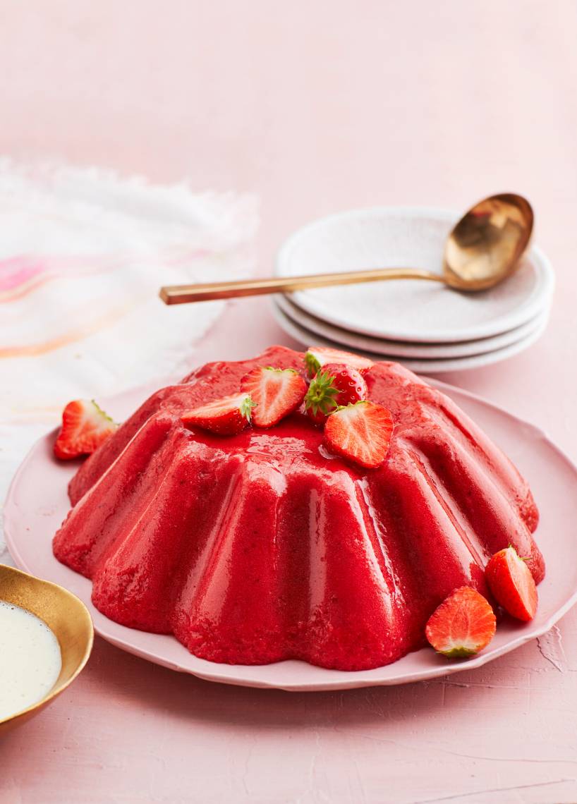 Erdbeer-Wackelpudding