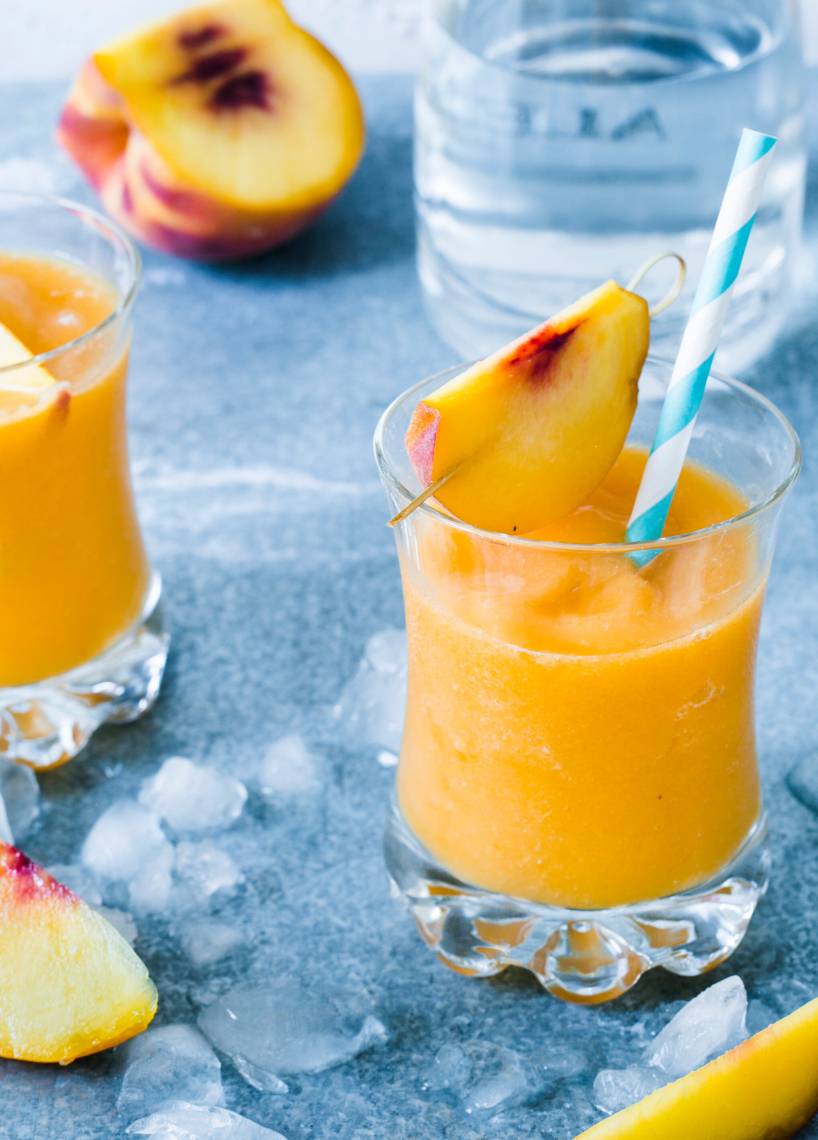 Gin-Pfirsich-Slushie