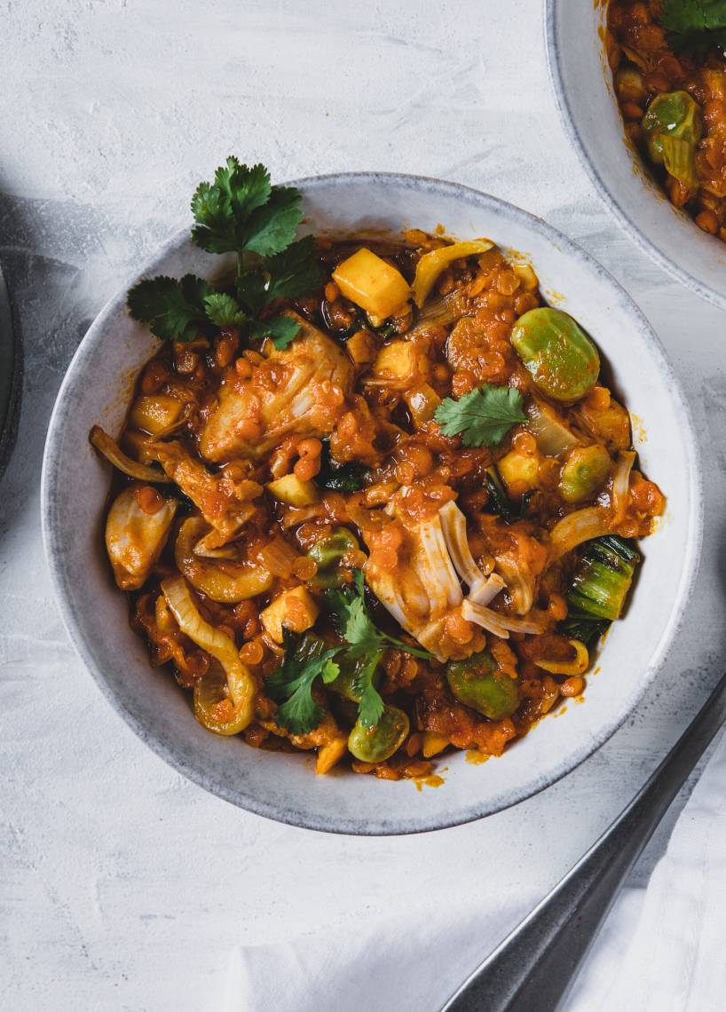 Linsencurry mit Jackfruit | ZauberMix