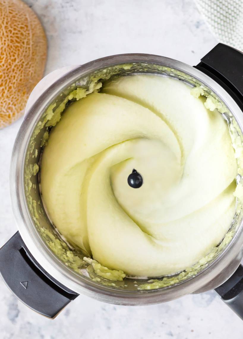 Veganes Melonen Softeis | ZauberMix