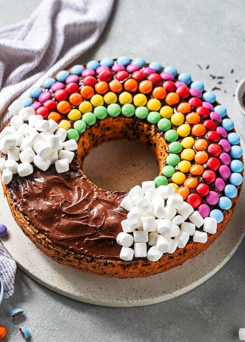 Regenbogenkuchen mit Schokolade | ZauberMix