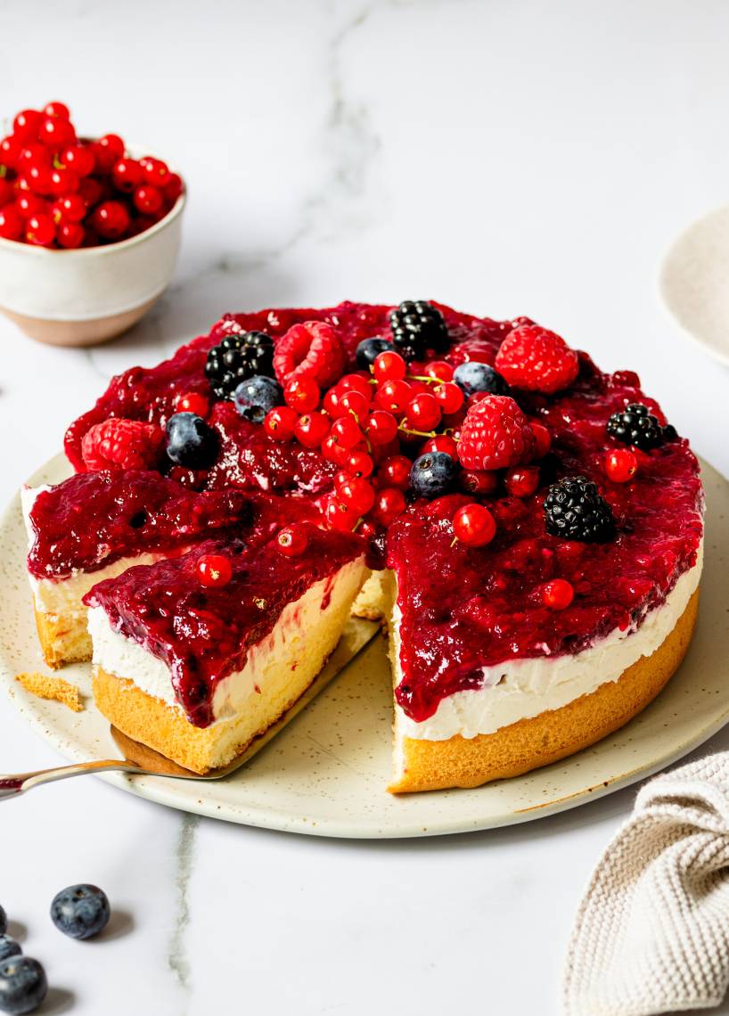 Rote-Grütze-Torte | ZauberMix