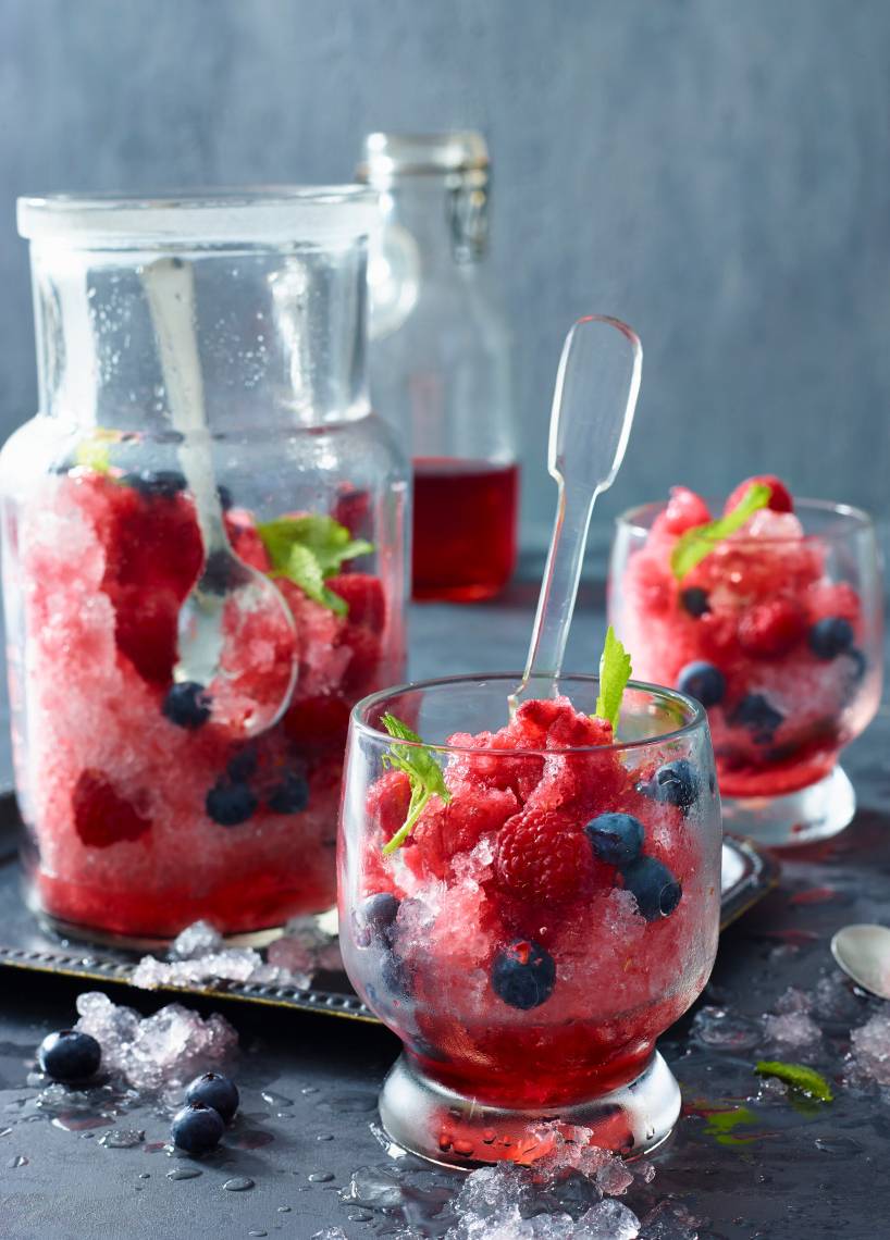 Waldbeeren-Slushie