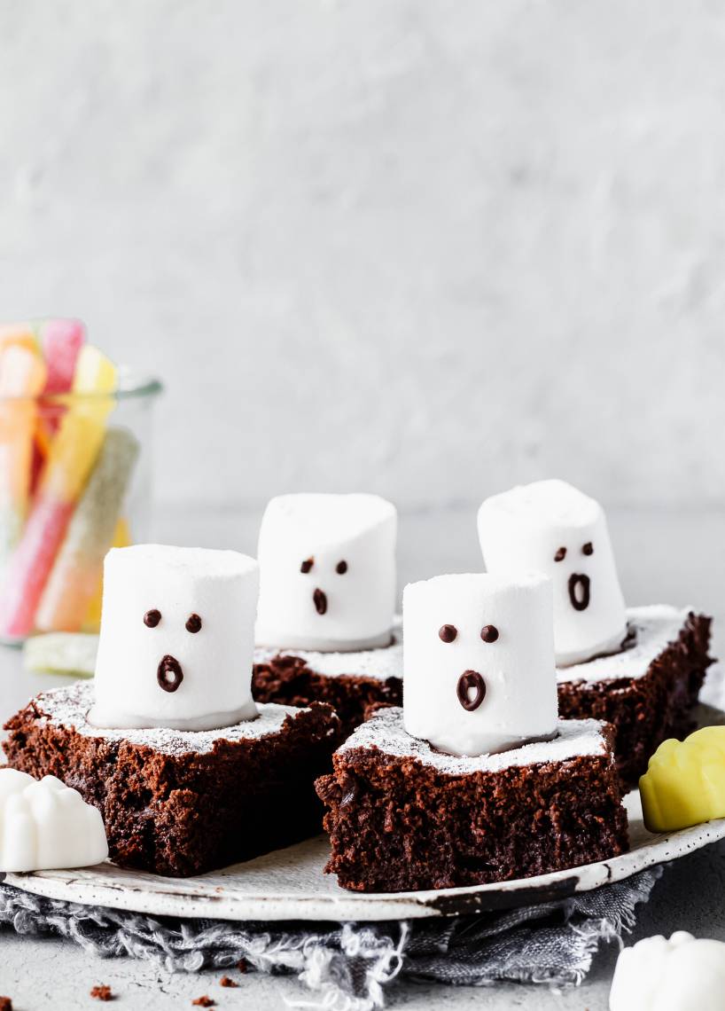 Saftige Brownie-Gespenster | ZauberMix Saftige Brownie-Gespenster | ZauberMix