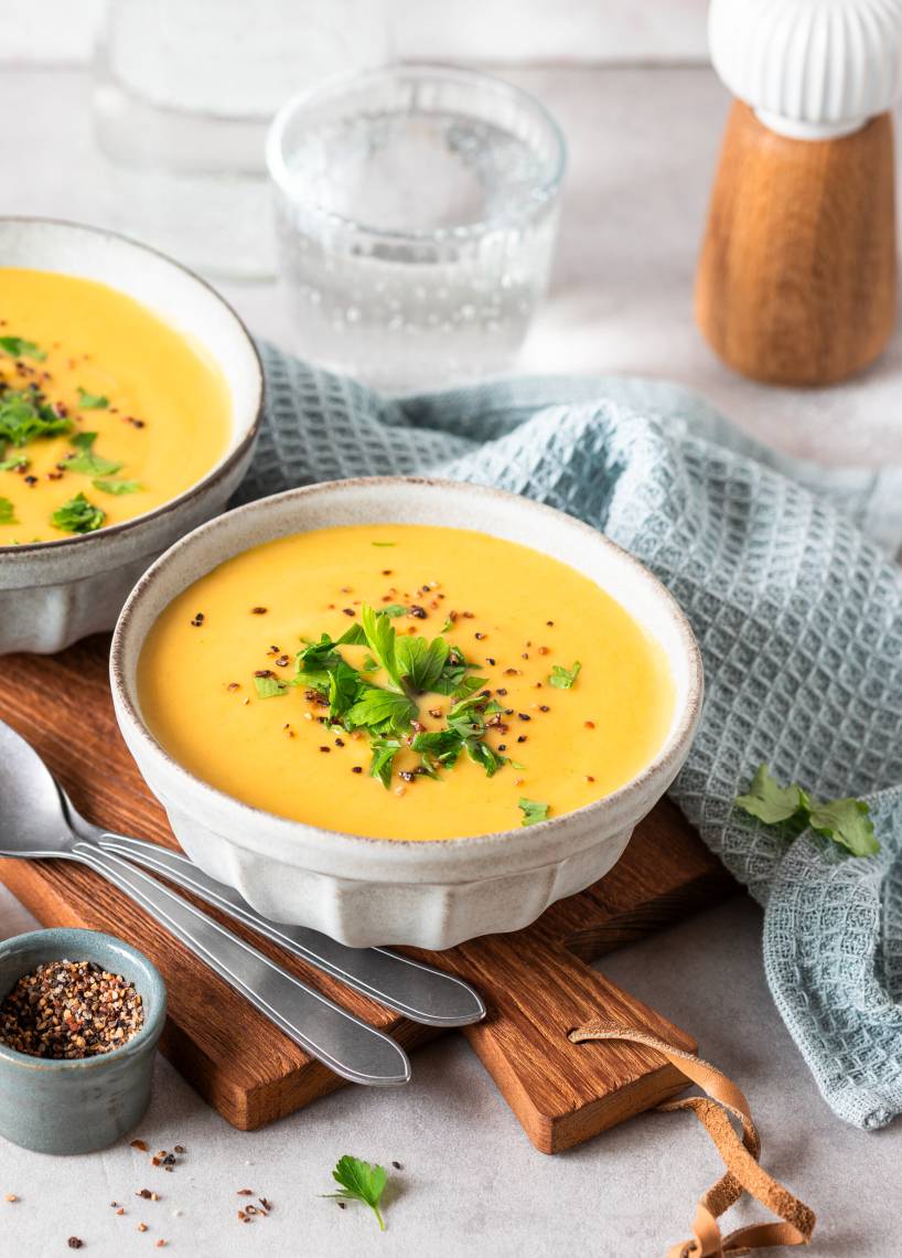 Einfache Kartoffelsuppe aus 5 Zutaten