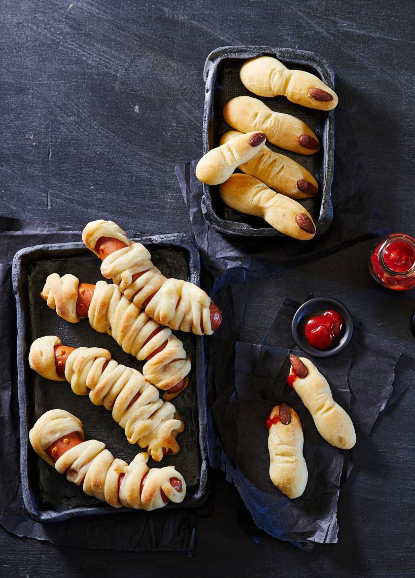 Halloween – Mumien und Finger