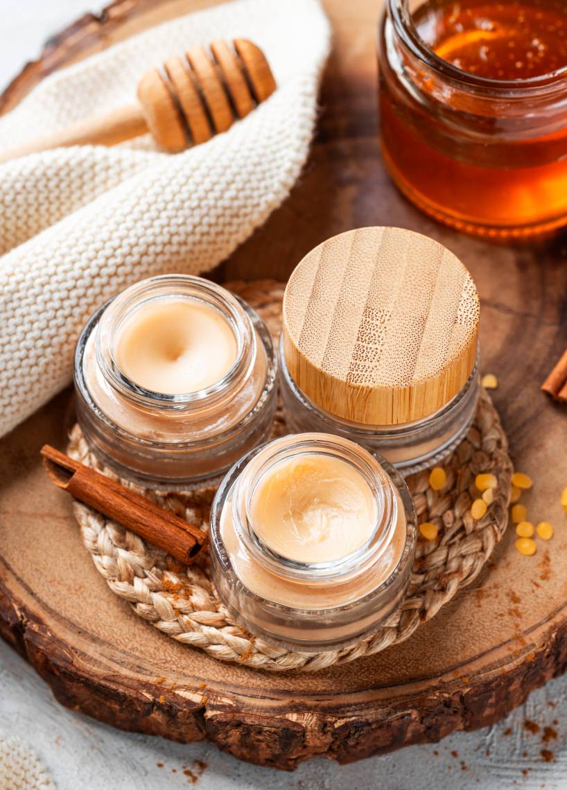 Honig-Zimt-Lippenpflege