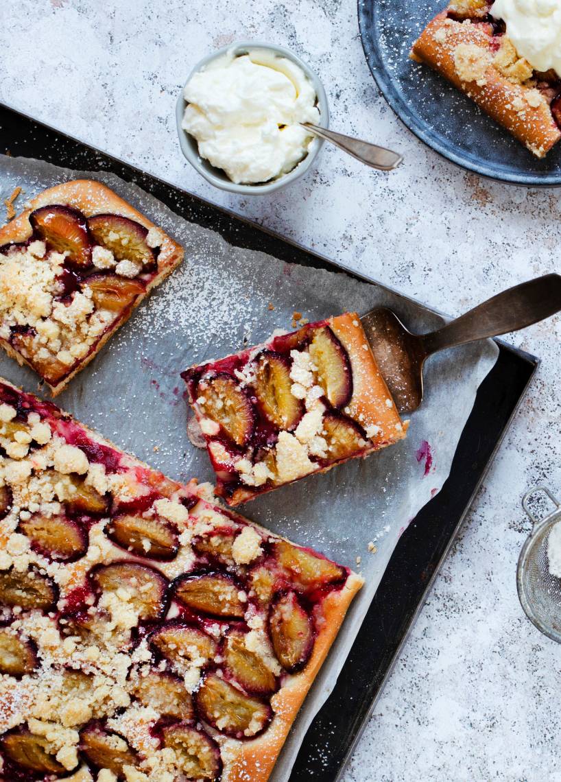 Saftiger Zwetschgenkuchen