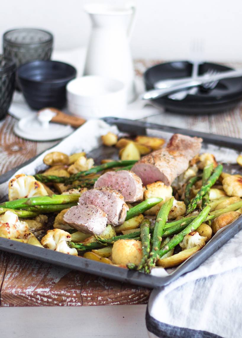 Schweinefilet mit Sommergemüse | ZauberMix Schweinefilet mit Sommergemüse | ZauberMix