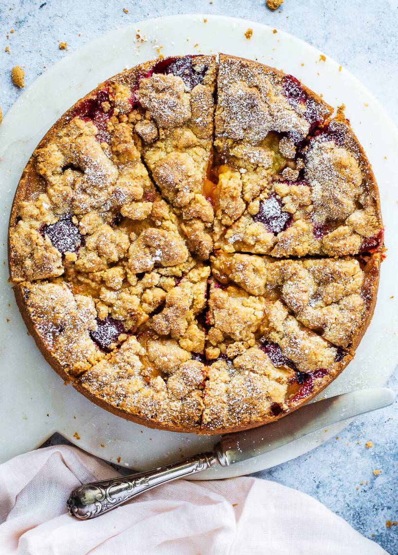 Zwetschgenkuchen mit Mürbeteig