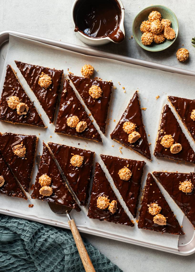 Giotto-Nussecken vom Blech