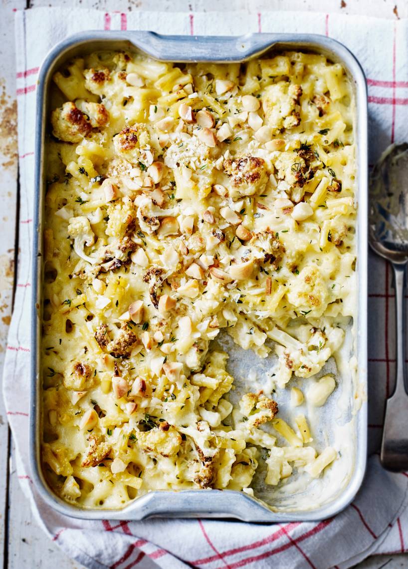 Mac and Cheese mit Blumenkohl