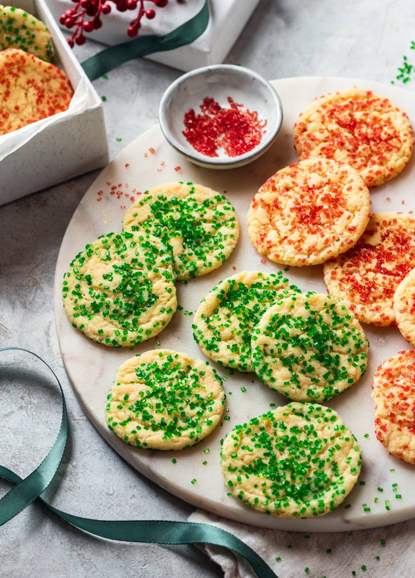 Santas Glitzerhappen