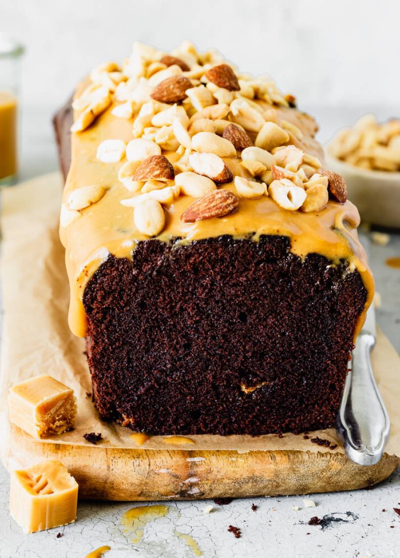 Schoko-Karamell-Kuchen