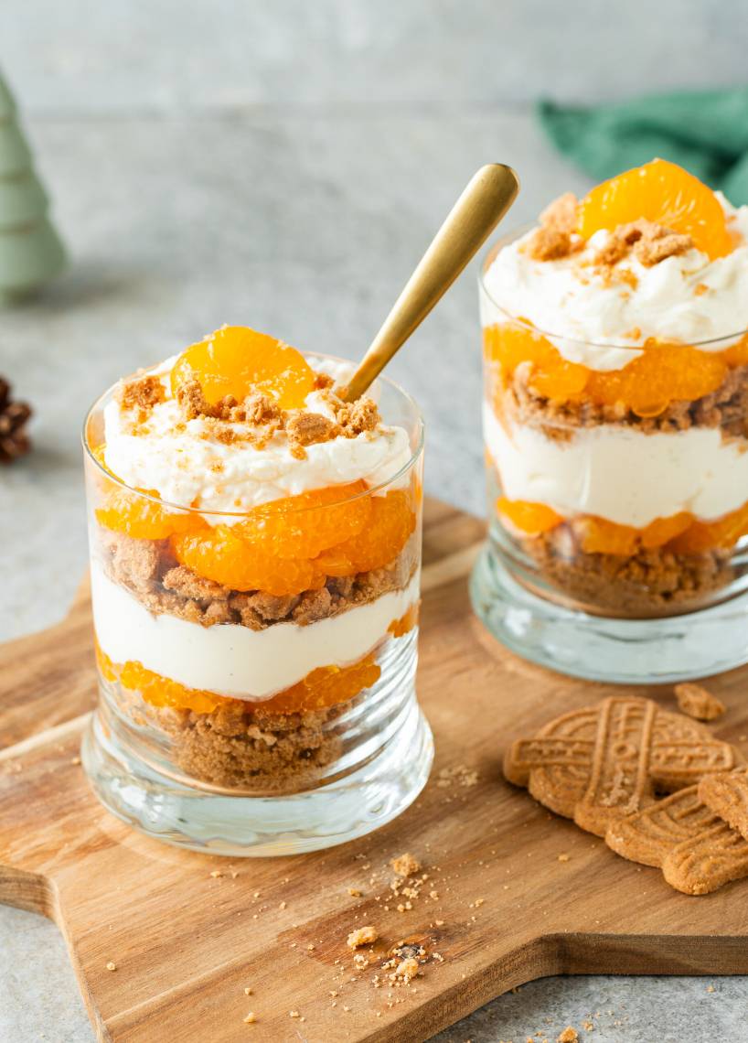 Spekulatius-Mandarinen-Dessert