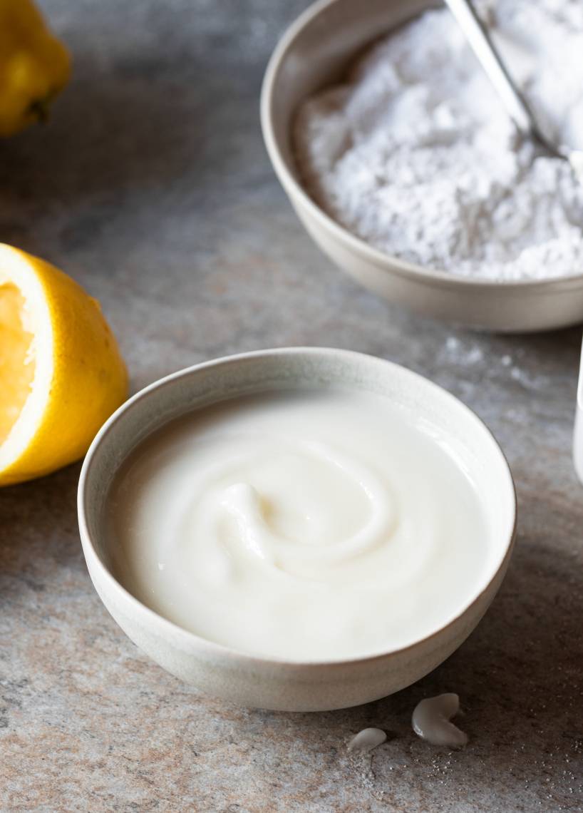 Zuckerguss mit Zitrone