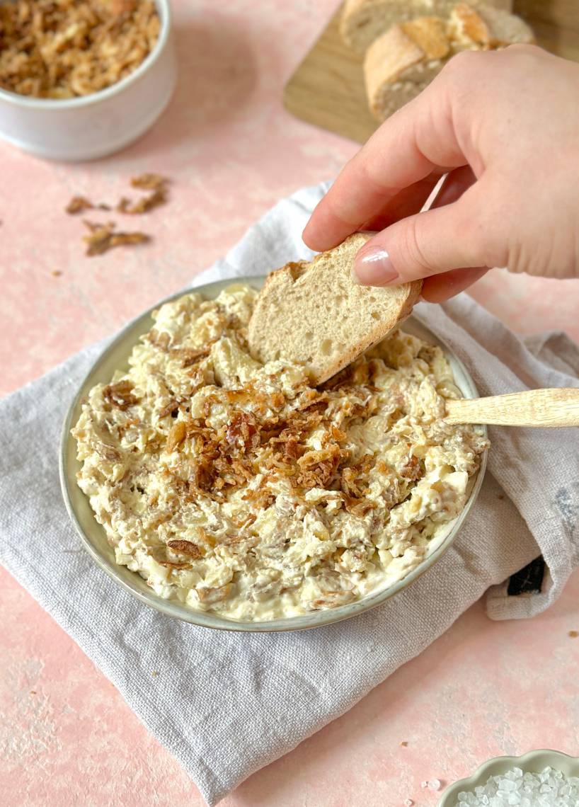 Zwiebel-Dip ohne Tüte