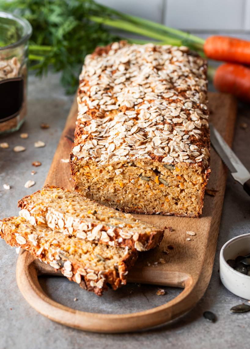 Einfaches Haferflocken-Vitalbrot
