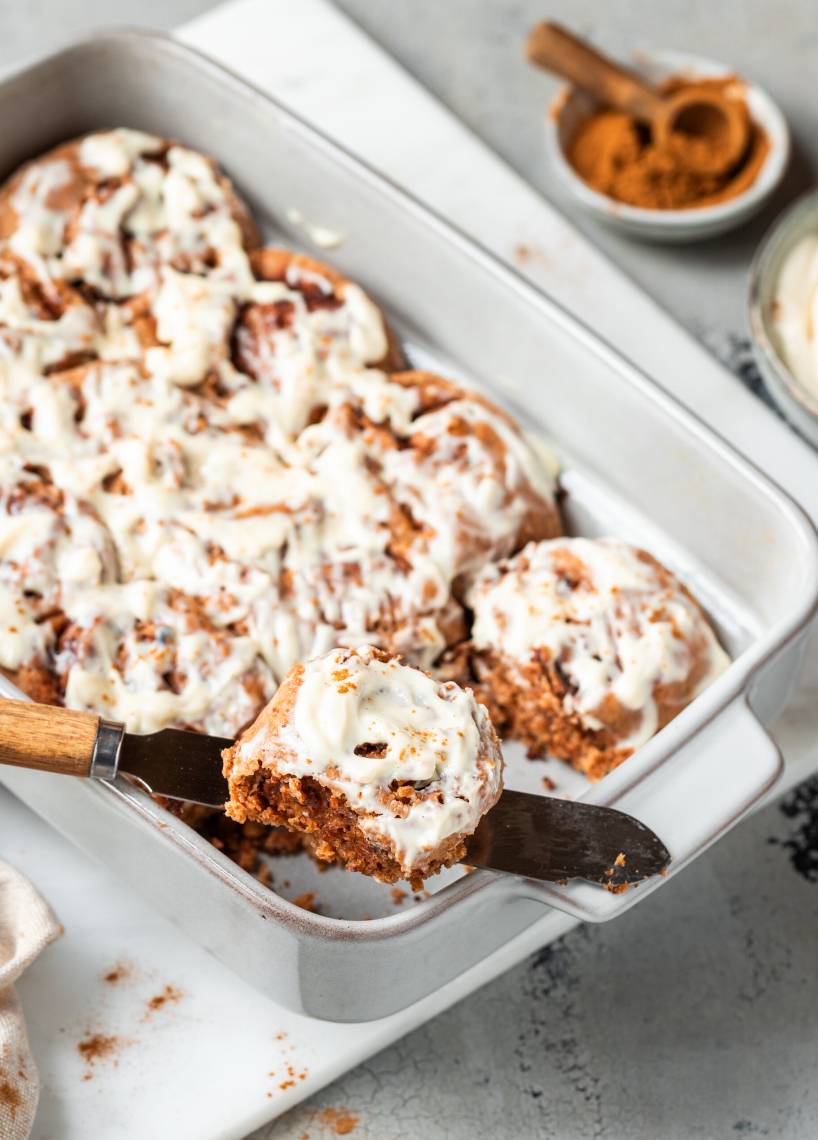 Gesunde Dinkel-Zimtschnecken