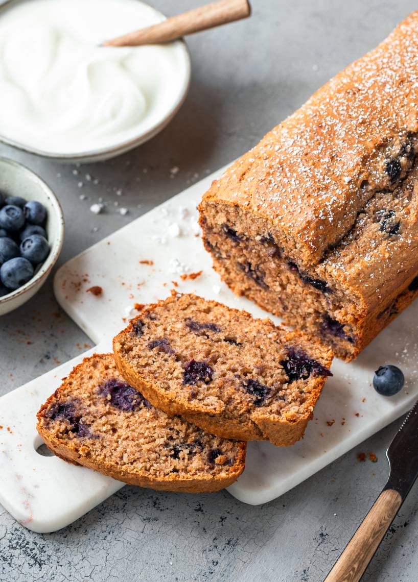Joghurt-Heidelbeer-Kuchen