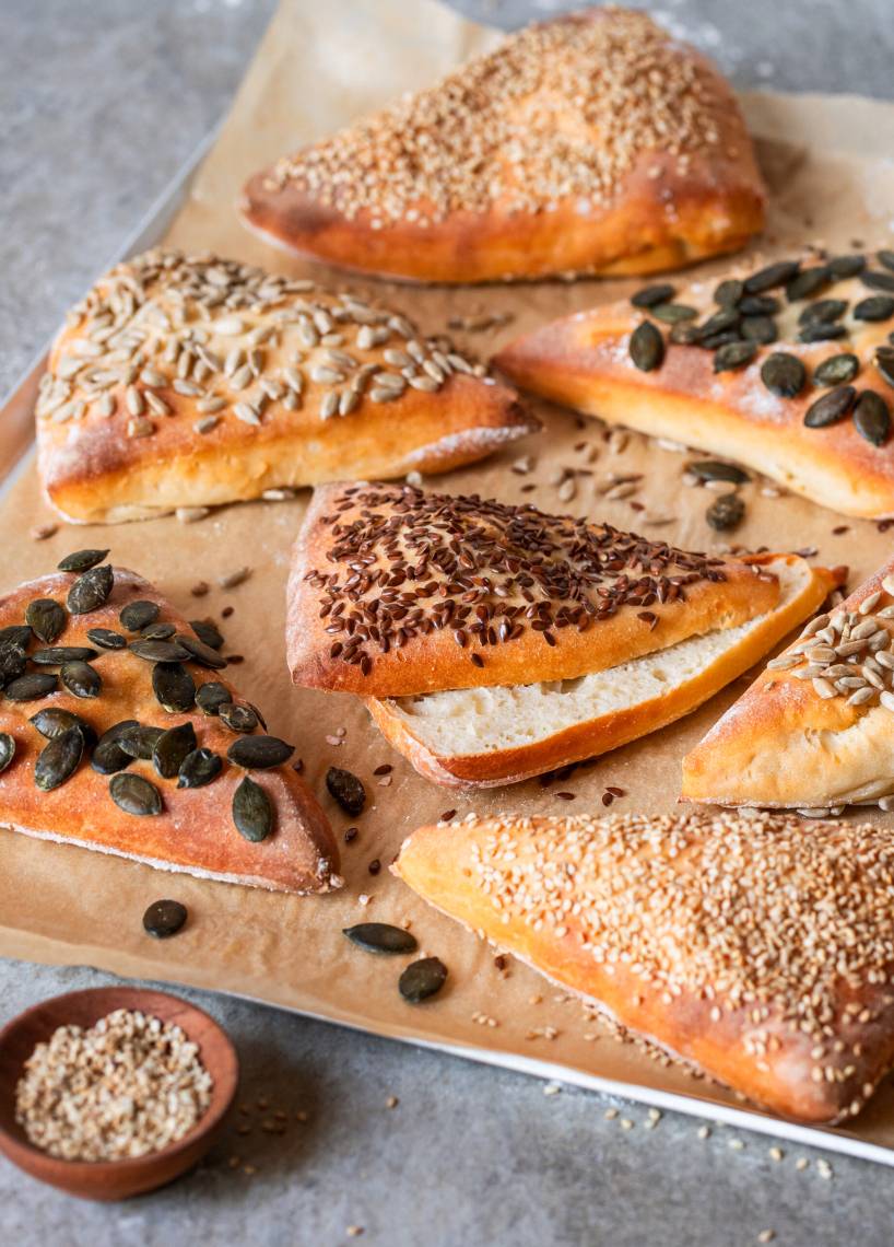 Körnerecken aus 4 Zutaten