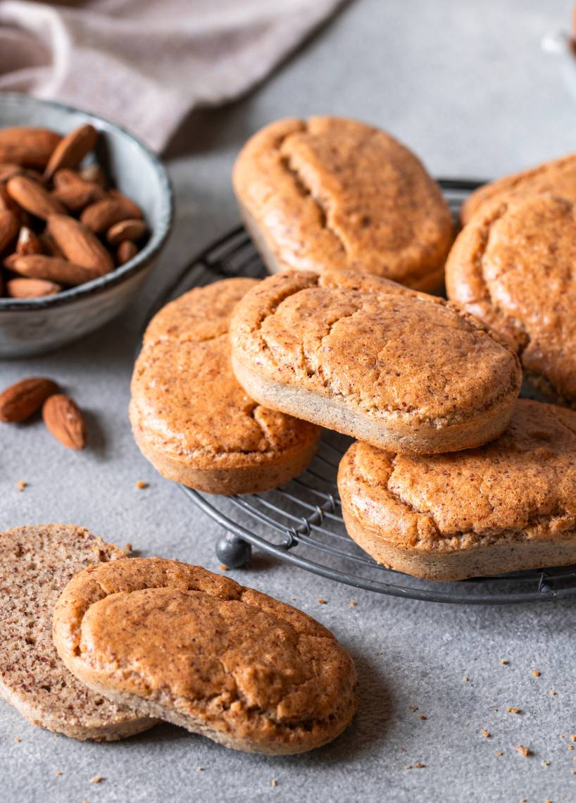 Mandelbrötchen ohne Mehl