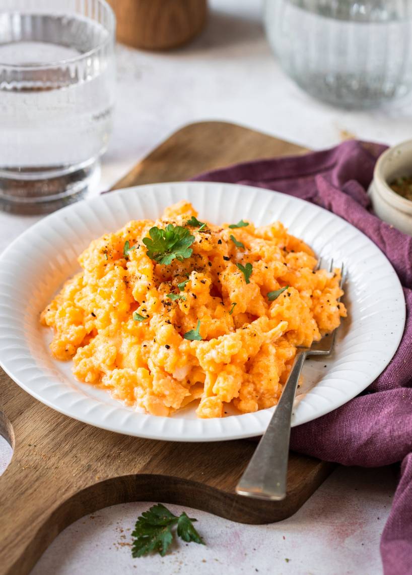 Rührei aus dem Monsieur Cuisine