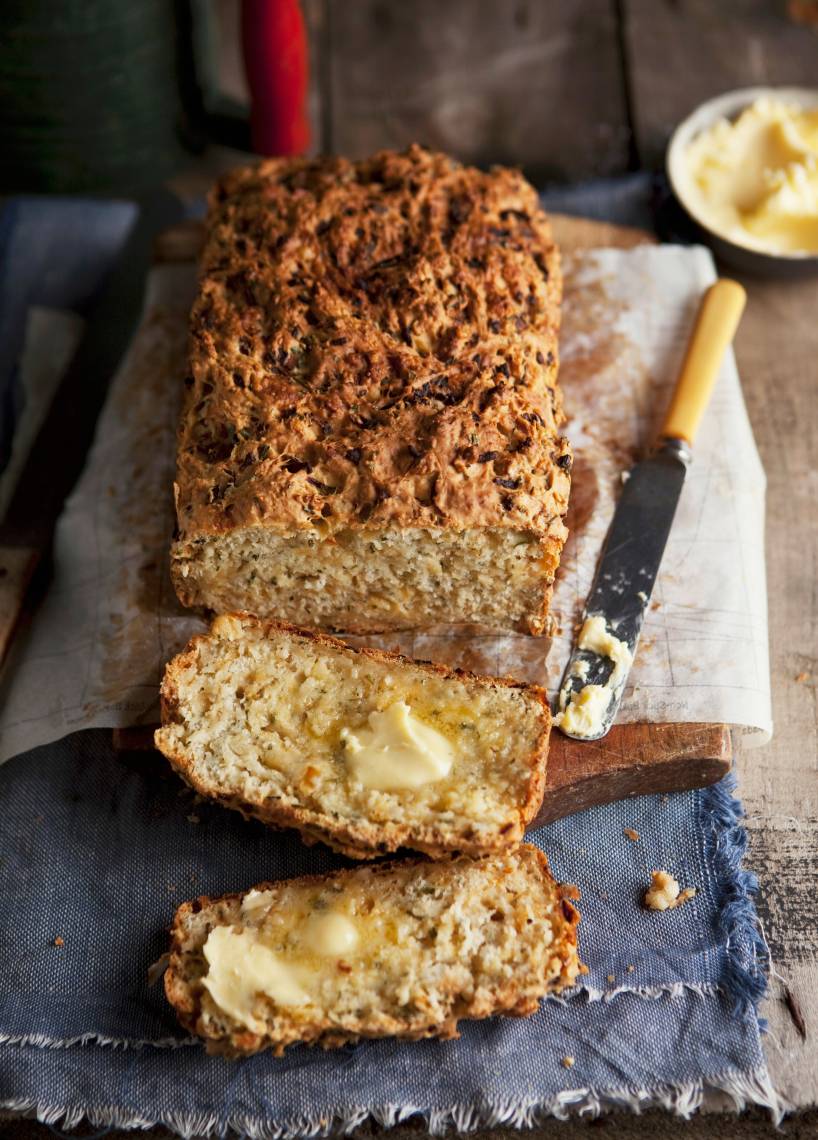 Schnelles Zwiebelbrot ohne Warten
