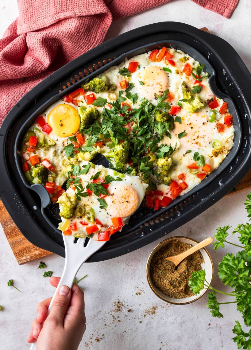 Spiegelei aus dem Dampfgarer