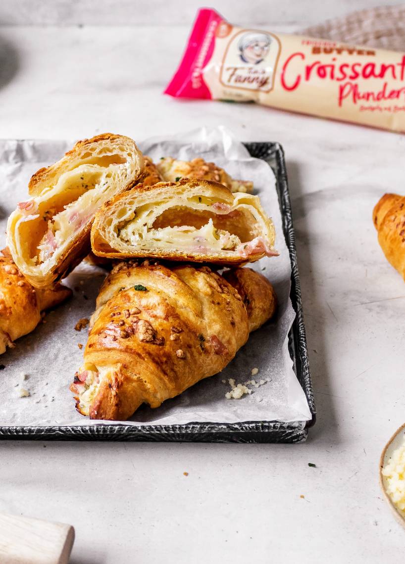 Käse-Schinken-Croissants Deluxe