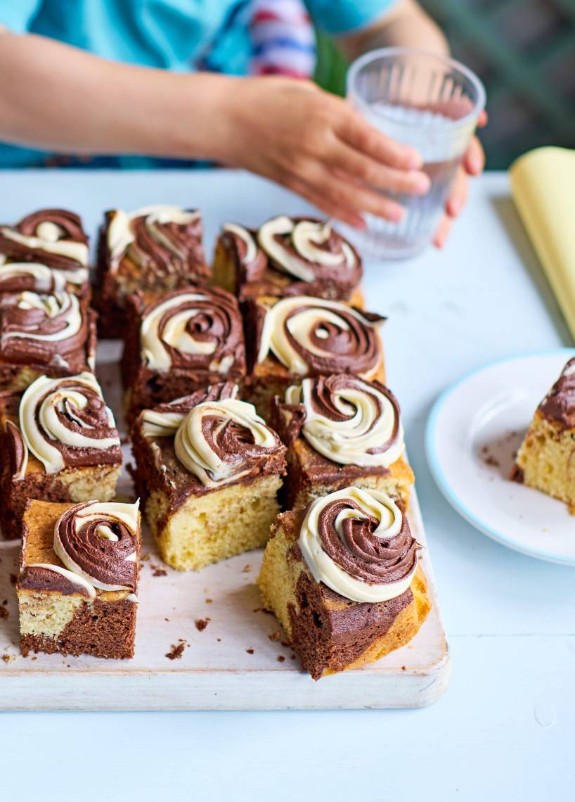 Marmorkuchen vom Blech