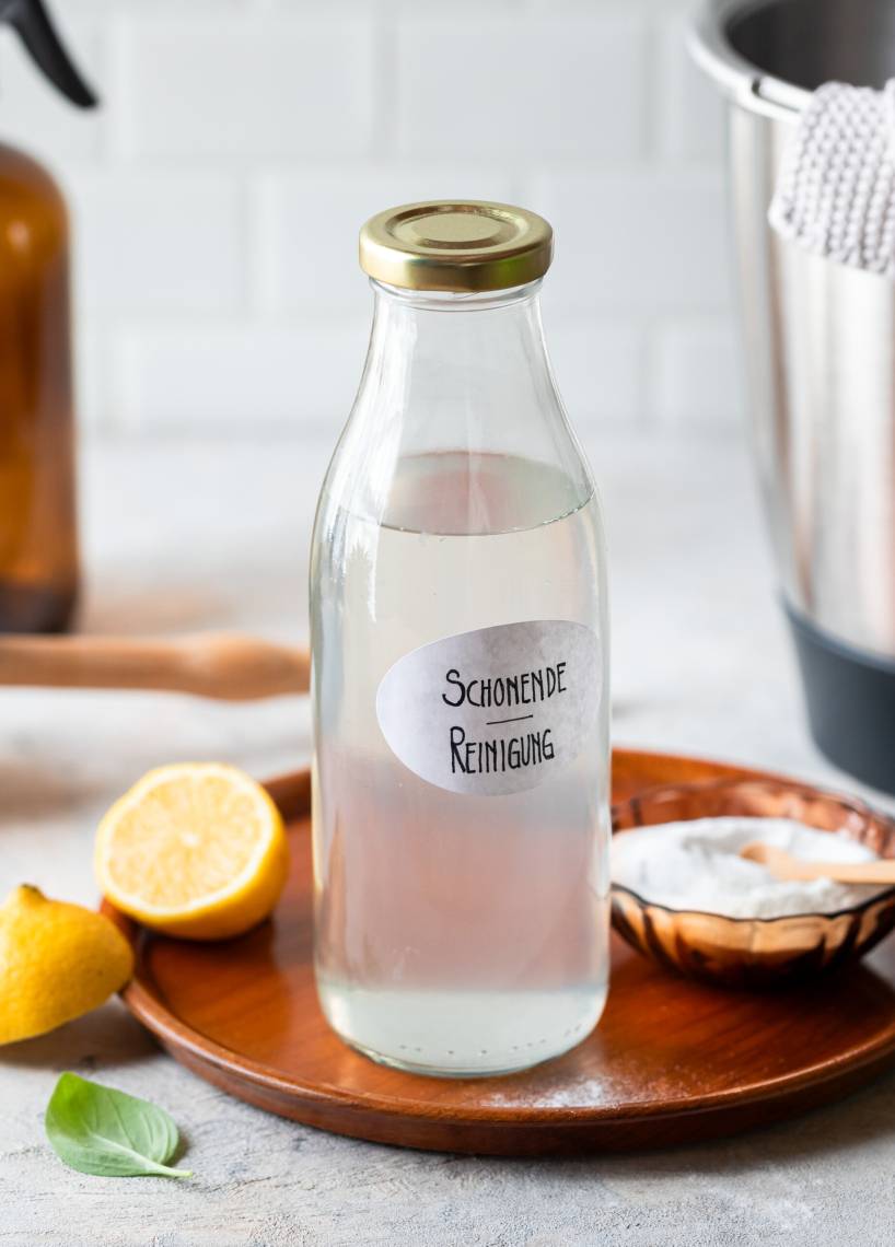 Schonendes Reinigungsmittel für Monsieur Cuisine