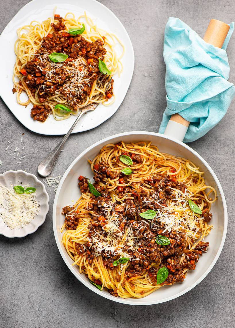 Spaghetti mit Mogel-Bolo