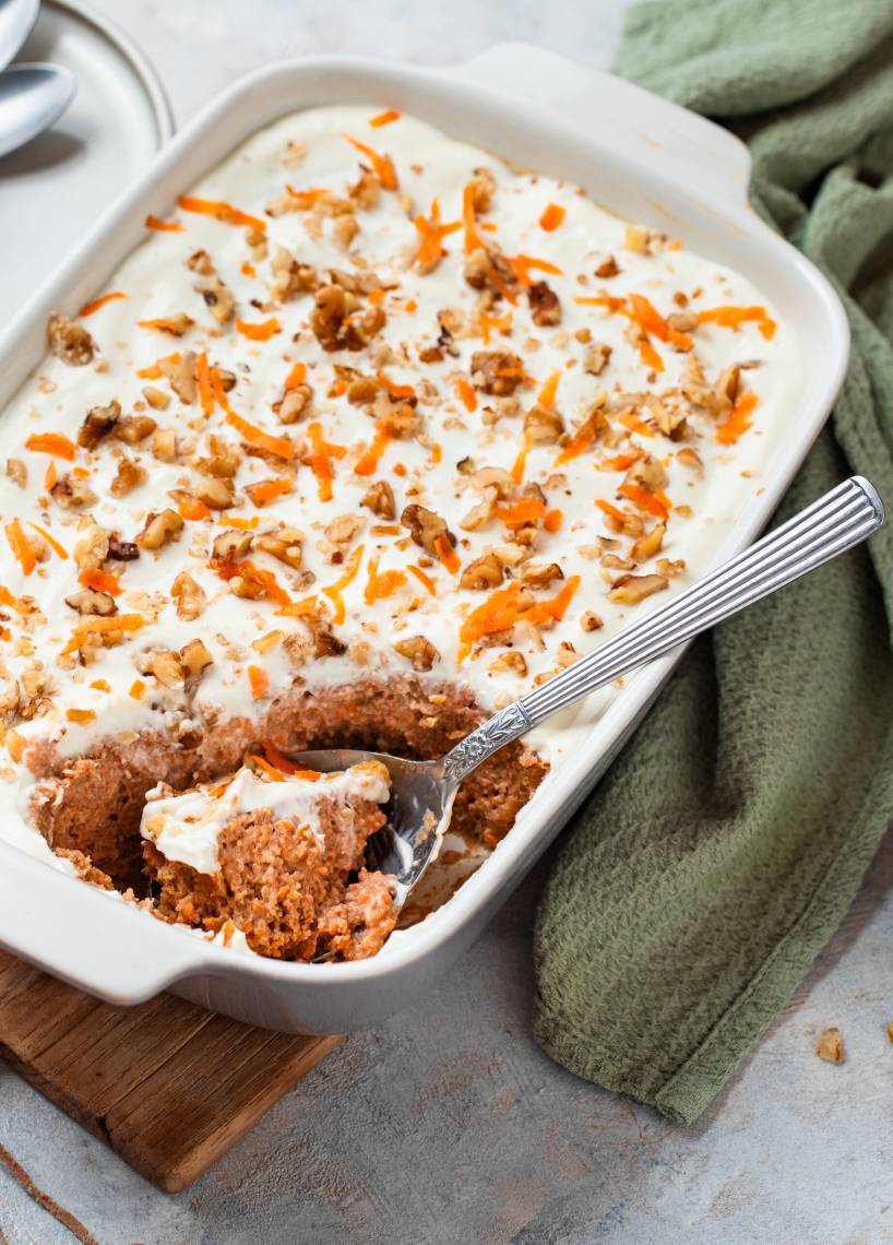 Carrot Cake Baked Oats
