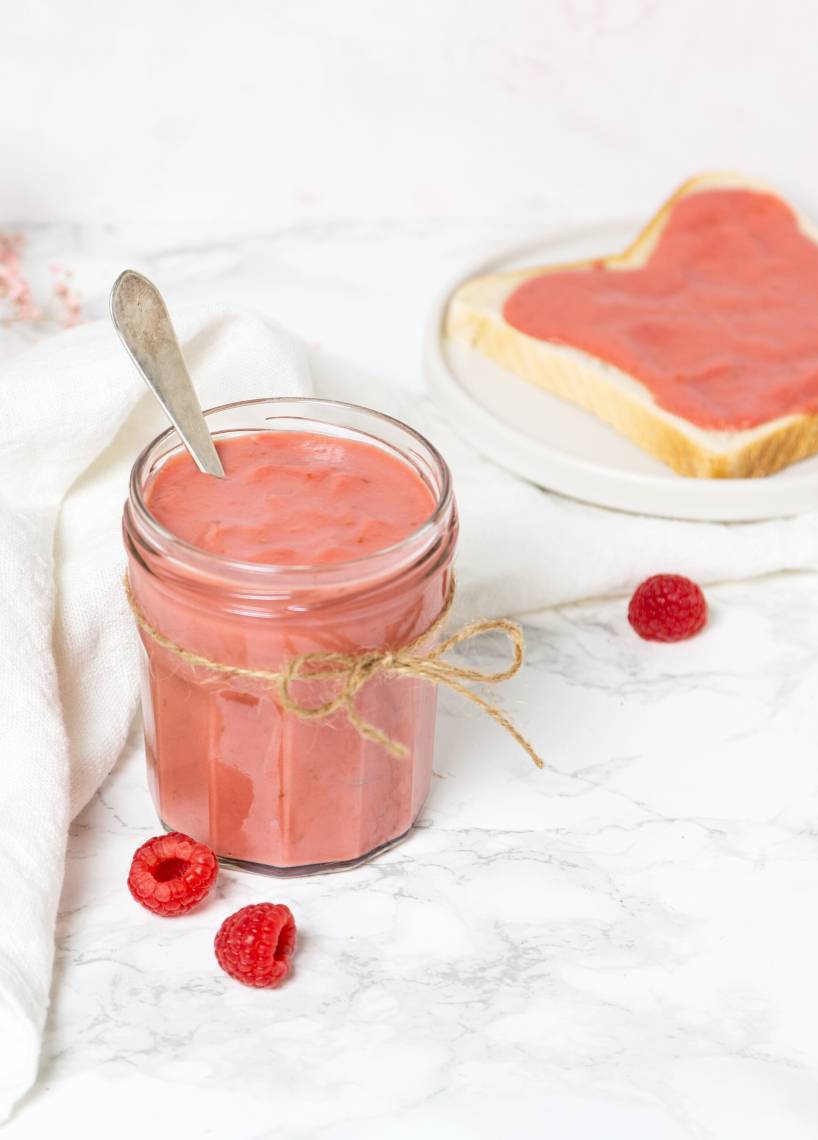 Himbeer-Rhabarber-Curd