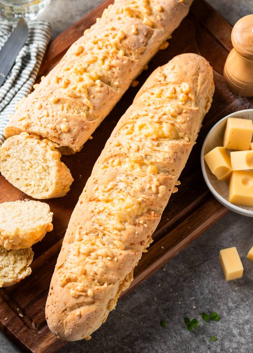 Käsebaguette aus 5 Zutaten zum Grillen | ZauberMix