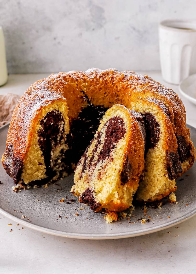 Klassischer Marmorkuchen wie von Oma