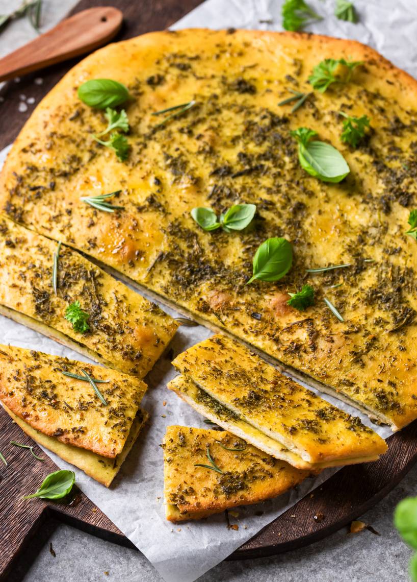 Knofi-Fladen zum Grillen